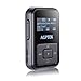 AGPTEK A12 8GB Portable Clip Mp3 Player with FM Radio|30 Hours Playback|Independent Volume Control, Black