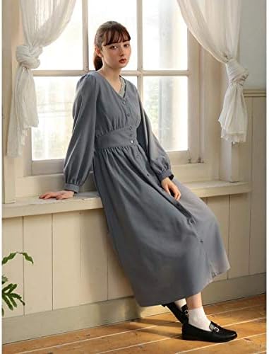 Amazon Co Jp アースミュージック エコロジー Earth Music Ecology エンパイアワンピース ブルー F 服 ファッション小物