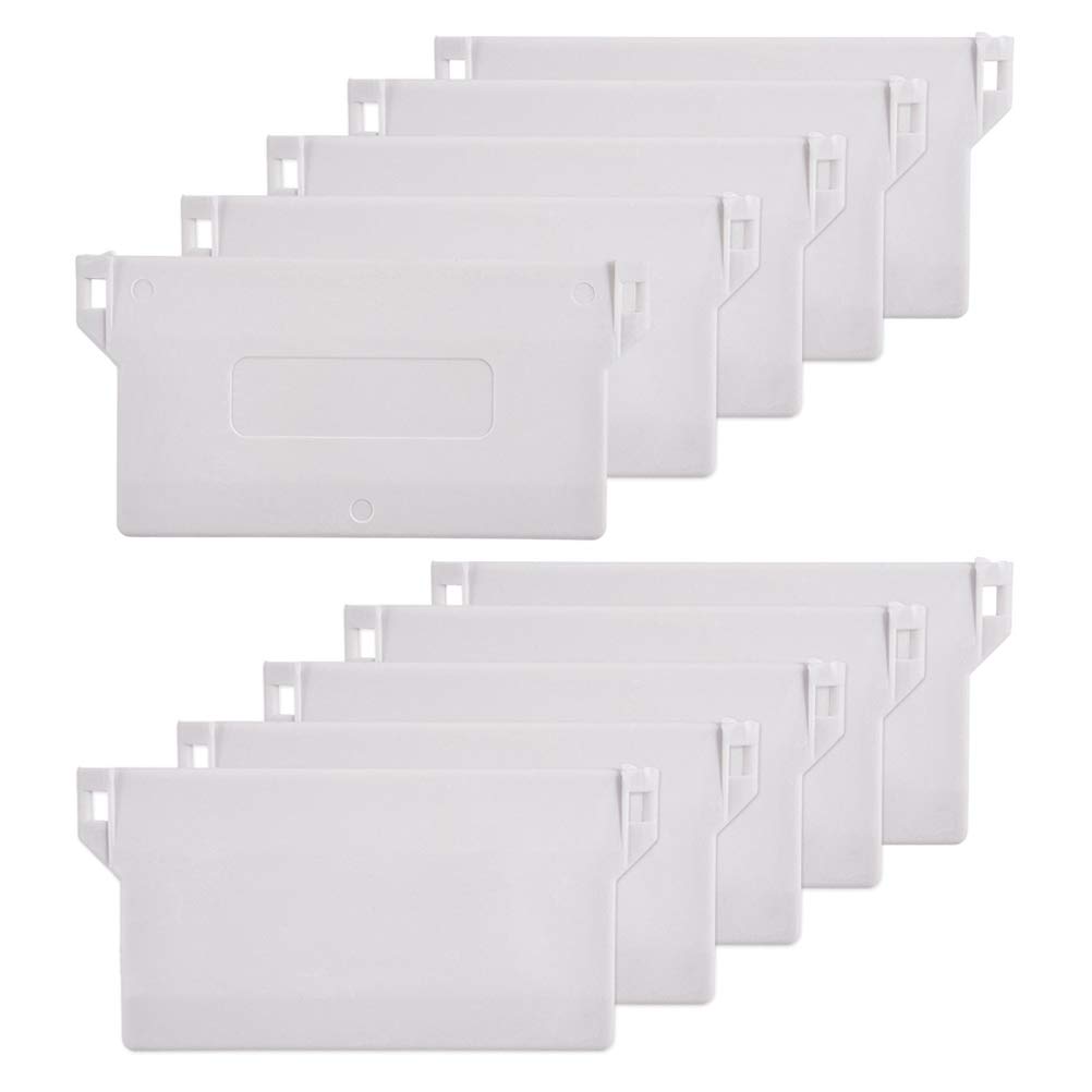 Vertical Blinds Slats,10 Pieces Vertical Blind Bottom Weights Slats Venetian Blind Spares Accessories for Windows Without Vertical Blind Chain White 89mm