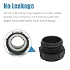 275 330 Gallon IBC Tote Fittings Adapter 2 In Tank Drain