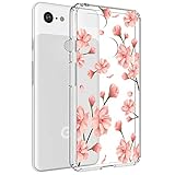 Google Pixel 3 XL Case, Vinve [Crystal Clear] Anti-Scratch Shockproof Cover Clear Hard Back Panel + TPU Bumper Slim Case for Google Pixel 3 XL