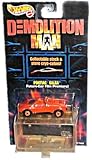 Hot Wheels - Demolition Man (Sci-Fi Action Film/Sylvester Stallone/Wesley Snipes) - Pontiac Salsa (Orange) Car Replica w/Bonus Stackable Cryo-Cube Storage Unit and Respective Picture Puzzle Segment