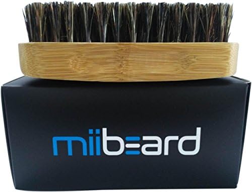 Beard Brush for Men - Wild Boar Bristles- Large Size Bamboo Beard Kit-Great Design Gift Box - East Travel-Shine and Softness - Get one for yourself or A Gift for the Beardman!