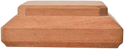 Miterless 4 in. x 4 in. Untreated Wood Traditional Flat Slip Over Post Cap