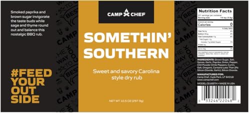 CAMP CHEF SOMETHIN’ SOUTHERN SEASONING 10.5 OZ NET WT