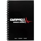 GymPad - A Stylish Workout Journal With Over 25 Useful Resources - Designed and Created By Fitness Professional's - 140GSM Premium Quality A5 Journal