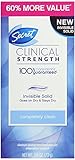 cret Clinical Strength Invisible Solid Women's Antiperspirant & Deodorant Completely Clean Scent