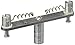 Clik-Clik Systems Dual Magmover Magnet Movers to Attach Magnet Hooks to Hang Ceiling Décor, Office Signs, Banners and More, 3.5