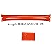 Thunder Sticks, Inflatable Stadium Noisemakers Bam Bam Cheer Sticks Blow Bar Inflatable Boom Sticks Noisemakers Stick Basketball Football Noisemakers Party Favors (Red)