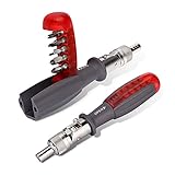 Schraubendreher Set,Ratschenschraubendreher,11 in 1 Ratschen-Multitool-Schrauben