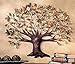 Tree of Life Wall Art Decoration - 30.5 Inch W x 24 Inch H - Made of Iron