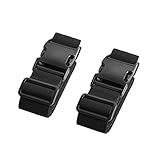Luxebell Add A Bag Luggage Straps, 2-Pack