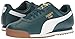 PUMA Men's Roma Basic GLD Sneaker, Deep Teal White, 9 M US