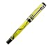 Jinhao Century Fashion Tiger Eye Color Black Line Celluloid Fountain Pen 18kgp Fine Nib with Pen Pouch