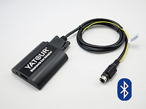Volvo Car Bluetooth Adapter, Digital Car Stereo Aux Interface with USB Charging 3.5mm Audio Music Input Port for Volvo All Models SC-XXX Series 1994-2006 (BTA-VOLSC)