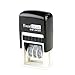 ExcelMark Paid - Self-Inking Rubber Date Stamp - Compact Size (Red Ink)