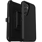 Defender Screenless Case Compatible with Samsung Galaxy S24 FE, Belt Clip Included Black