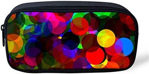 Colorful Pen Bag Protable Pen Holder Coin Purse Travel Cosmetic Bag Stationery Pouch Girls Ladies