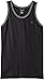 Champion Men's Classic Jersey Ringer Tank Top, Granite Heather/Oxford Gray Heather, 2XL