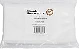 100 Count - Quart Size 8" x 12" Vacuum Sealer Bag Food Storage Saver Commercial Grade Precut bags for Foodsaver and Sous Vide