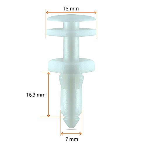 Plastic pop rivet image