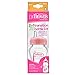 Dr. Brown's Wide-Neck Options Bottles, 2-in-1 Transition Bottle Kit, Pink, 9 Ounce