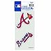 Win-Craft,Inc-McArthur Atlanta Braves Decal 4x4 Perfect Cut Set of 2