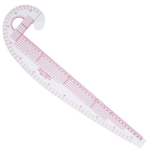 Potelin DIY Cloud Shape Ruler for Clothing Measurement Multifunctional Plastic Cutting Ruler Sowing Surveying Curve Sewing Work Tool 2 Pieces - Thumbnail 5