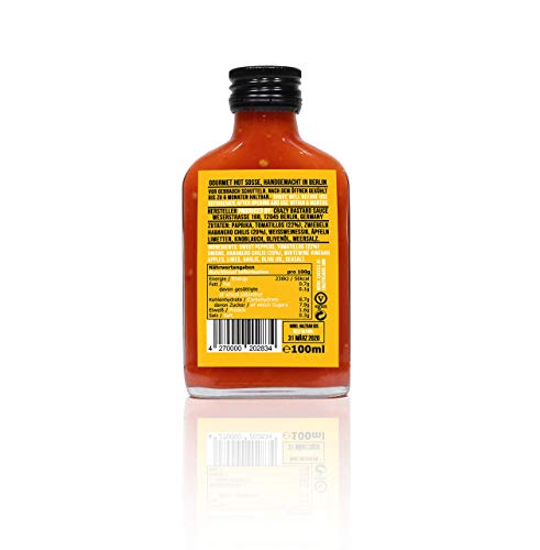 Crazy Bastard Sauce - Bestseller Set - Hot Barbecue Sauce met Chipotle, Habanero en Bhut jolokia "Ghost Pepper" (3 x 100 ml) - Afbeelding 4