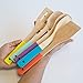 Now Designs Bamboo Utensils, Set of 5, Multi-Color, 1 ea, (5044001)