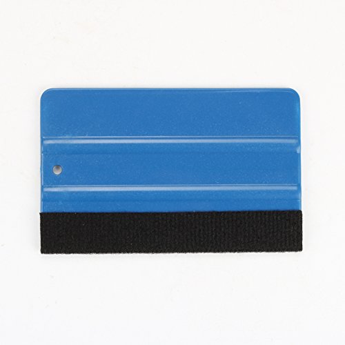 Highmoor Vinyl Wrap Squeegee Felt Edge Decal Window Tint Wrapping Scraper Squeegee Tool for Car Vehicle Window Film Vinyl (2pc) - Thumbnail 2
