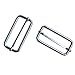 ZQMALL 50 Pieces Slide Buckle - 2 inch Metal Triglide Slides Rectangle Adjustable Webbing Slider for Purse Bag Suspenders Making DIY Accessories,Q2015