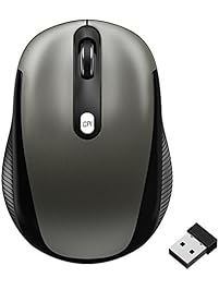 JETech 2.4Ghz Wireless Mobile Optical Mouse with 3 CPI Levels and USB Wireless Receiver (0770)
