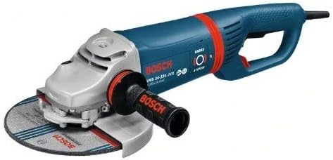 Bosch 0601864z04 Meuleuse Professionnelle Gws 24 230 Jvx 2 400 W 230 Mm Poignee Anti Vibration Fermee Et Rotative Kickback Control Amazon Fr Bricolage