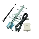 Signalbox 70dB High Gain 700mhz Mobile Cell Phone Signal Booster Verizon 4g LTE Mobile Signal Repeater High Gain Ampilifier 10m Black Cable (VERISON 700MHz)