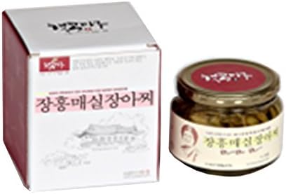 Hatkongmaru Jangheung pickled Japanese Apricot, Traditional Craftsmanship, Fermented Naturally, 500g