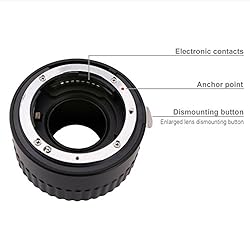Meike Auto Focus Macro Extension Tube Set Metal