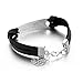 Choker Inspirational Cuff Bracelet Engraved Keep Going Adventure Begins She Did Bangle Graduation Birthday Gifts (she did)