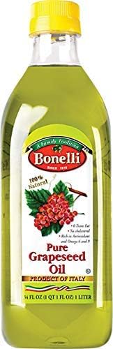 Bonelli Grapeseed Oil 33.8 Fl Oz PET
