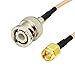 bestkong 3 feet SMA Male Plug to BNC Male RF Pigtail Jumper Caxial Cable RG316 1m
