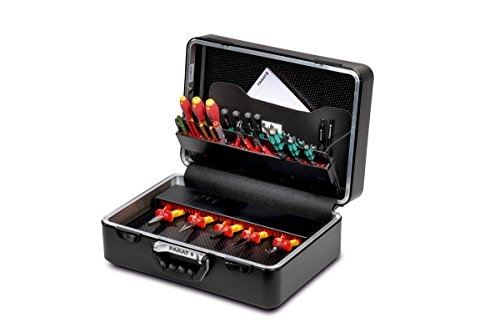 Parat 92000171 Cargo Werkzeugkoffer mittlere Größe, 1 Stück, 460 x 185 x 310 mm, Schwarz, 92.000.171 – Bild 6