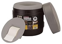 Reliance Products Hassock Portable Lightweight Self-Contained Toilet (colors may vary)