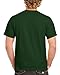 Gildan Men's Ultra Cotton Adult T-Shirt, 2-Pack, Forest Green, X-Large