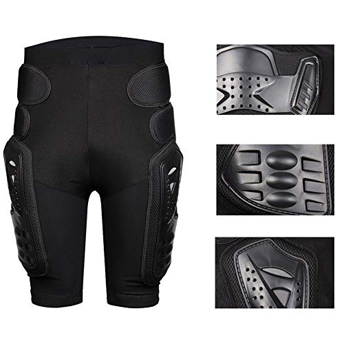 Shantan Protective Armor Pants,Protective Armor Pants Hockey Knight Gear for Motorcycle Snowboards Mountain Bike Cycle Shorts,Motorcycle Bicycle Ski Armour Pants for Men & Women