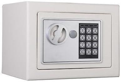 Small Digital Electronic Safe Box Keypad Lock Home Hotel Office Gun New White