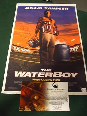 Adam Sandler The Waterboy Signed Autograph 11x17 Photo - Signed