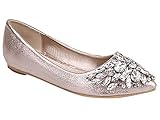 Maybest Women's Girls Fashion Shoes Cosy Flat Heel Shoes Shiny Crystal Ballet Princess Shoes