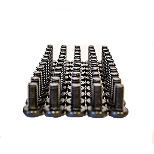 DynaCable M6 x 16mm Industrial Strength Cage Nuts, Screws and Washers for Rack Mount Server Cabinet, Shelves, Routers, 60 Pack of Each, Rust-Free - Black - Thumbnail 2