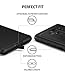 Ringke Onyx Compatible with Huawei Mate 10 Pro Brushed Metal Design (Flexible & Slim) Dynamic Stroked Line Pattern Durable Anti Slip Impact Shock Absorbent Cover Huawei Mate 10 Pro Case - Black