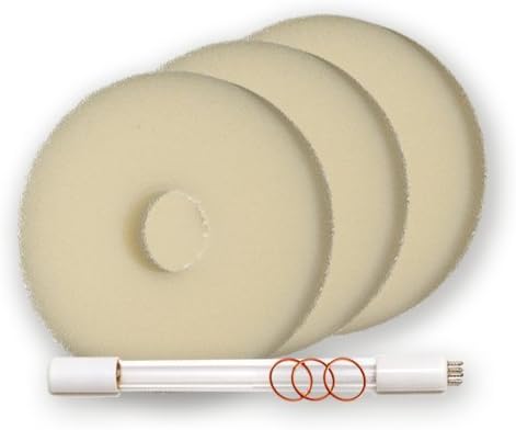 Laguna Pressure Flo 700 Filter Generic Service Kit Replacements Including 3 Foam Rings, UV Bulb and Orings (AMP1496)